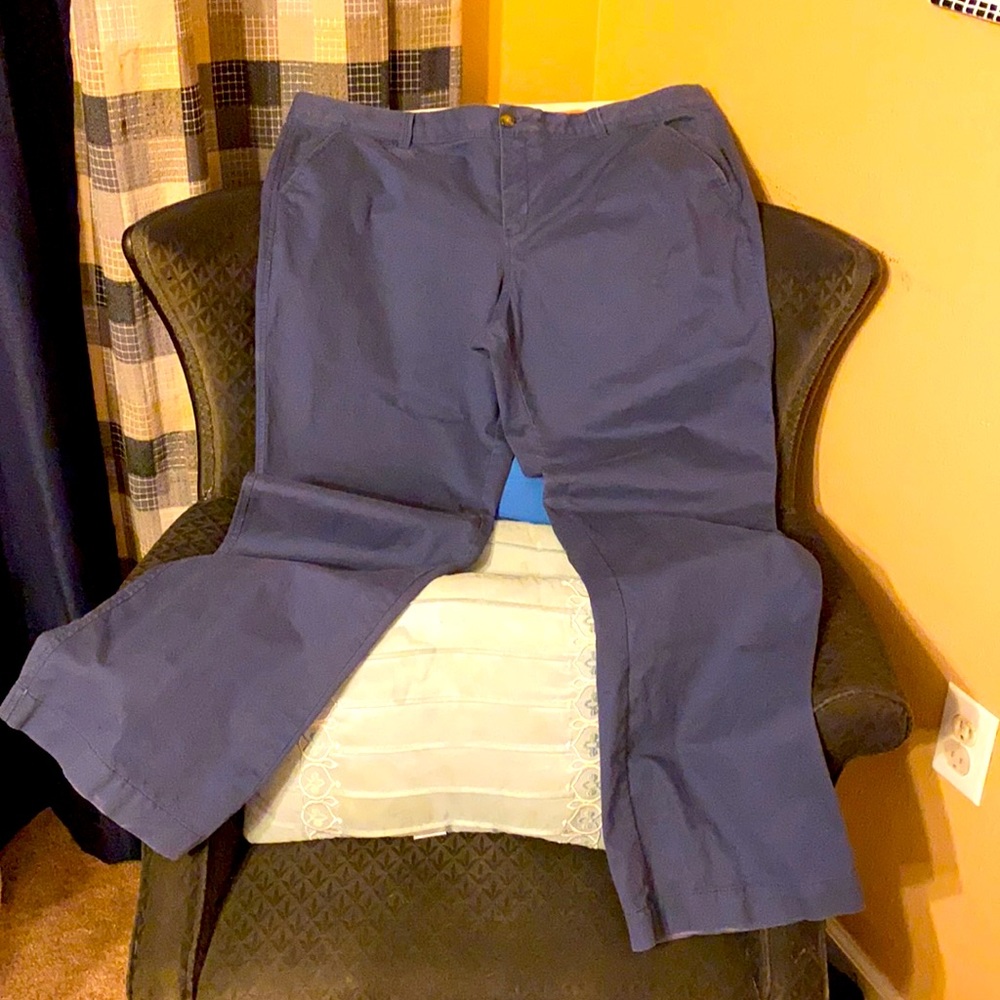 Navy blue khakis